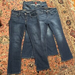 Arizona Jean Company Women's Dark Blue Skinny Jeans